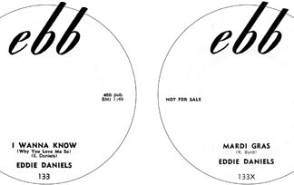 Eddie - I wanna know / Mardi grass - EBB (7") | Guerssen
