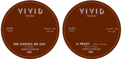 Harold - She knocks me out / A heart - VIVID (7") | Guerssen