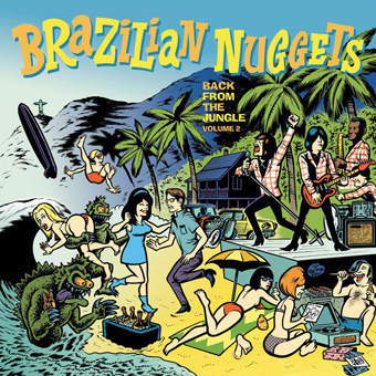 VARIOUS ARTISTS - Brazilian Nuggets  Vol 2 - GROOVIE RECORDS (LP) | Guerssen