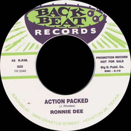 Ronnie - Action Packed / I Make The Love (7") - FLORIDITA RECORDS (7") | Guerssen