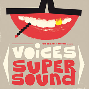 VARIOUS ARTISTS - Voices Super Sound (LP+CD) - JUKEBOX MUSIC FACTORY (LP) | Guerssen