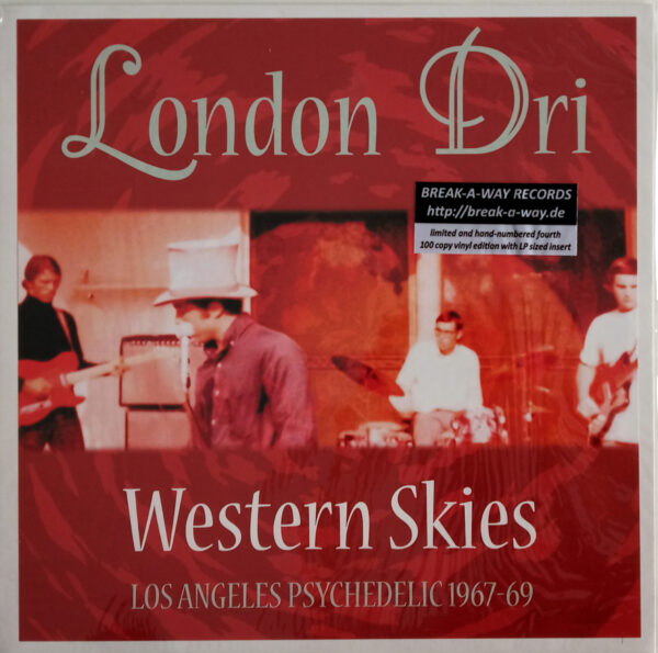 LONDON DRI - Western Skies- L.A. Psychedelic 67-69 (Red cover) - BREAK A WAY (LP) | Guerssen