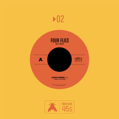 Paolo - Afrotheme / Percussion Blues (7") - FOUR FLIES (7") | Guerssen