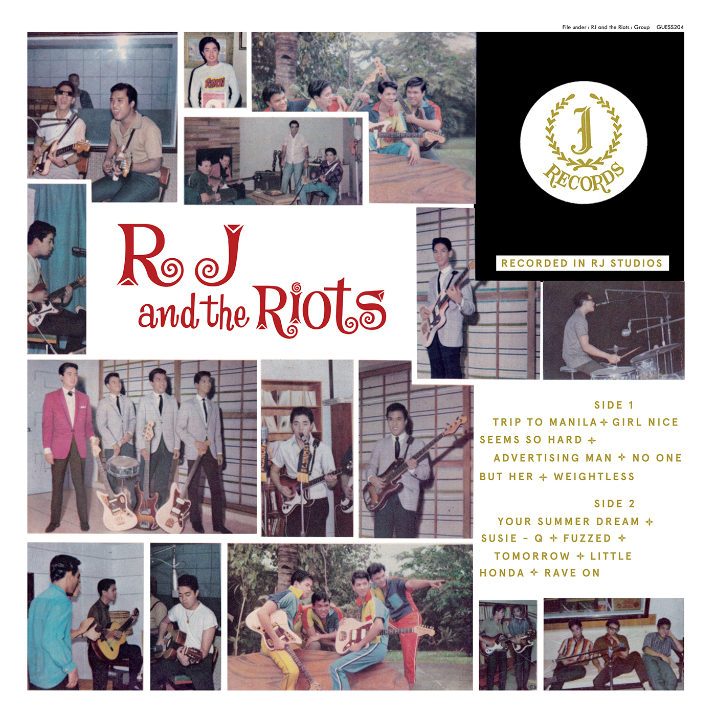 RJ and The Riots (White LP)