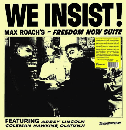 Max - We insist! Freedom now suite (Clear) - DESTINATION MOON (LP) | Guerssen
