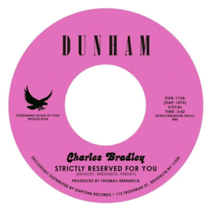 Charles - Strictly Reserved For You b/w Let Love Stand A Cha - DAPTONE (7") | Guerssen